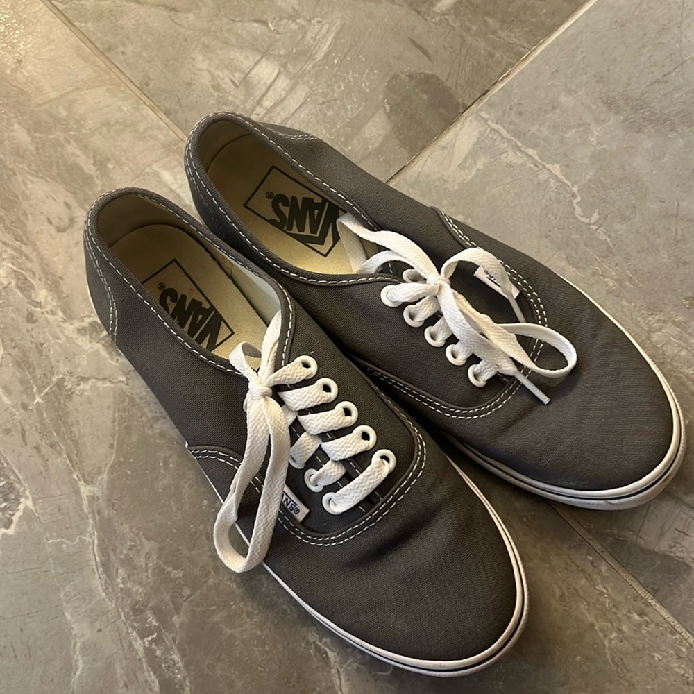 Like New Gray Vans
